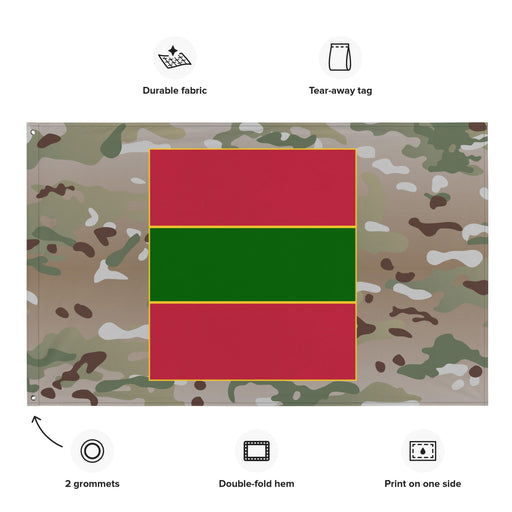 U.S. Army 4th Infantry Regiment Multicam Flag Tactically Acquired   