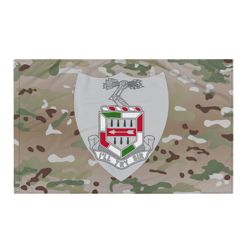 U.S. Army 5th Infantry Regiment Multicam Flag