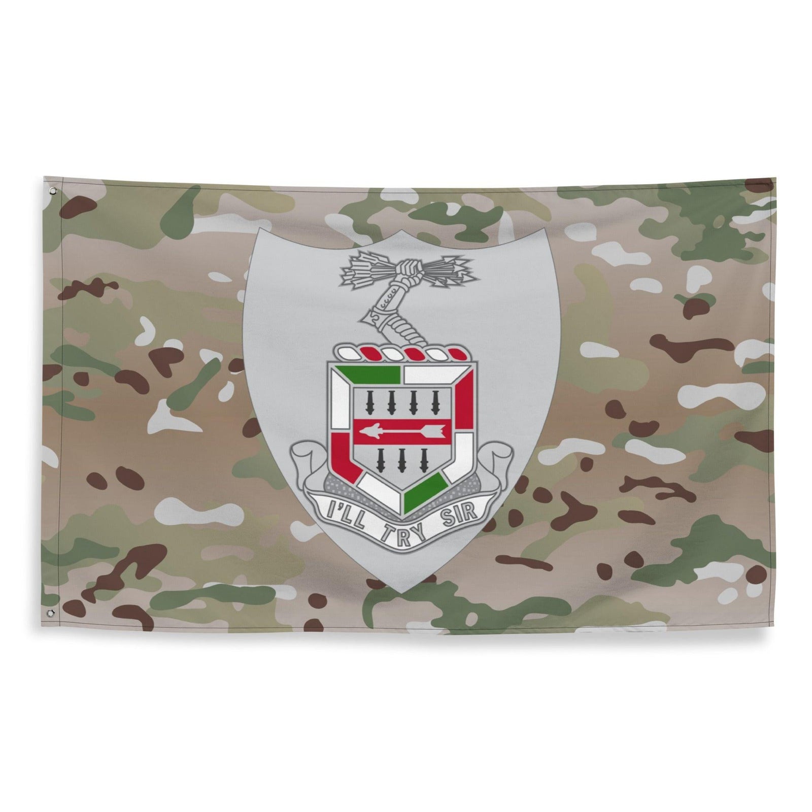 U.S. Army 5th Infantry Regiment Multicam Flag Tactically Acquired   