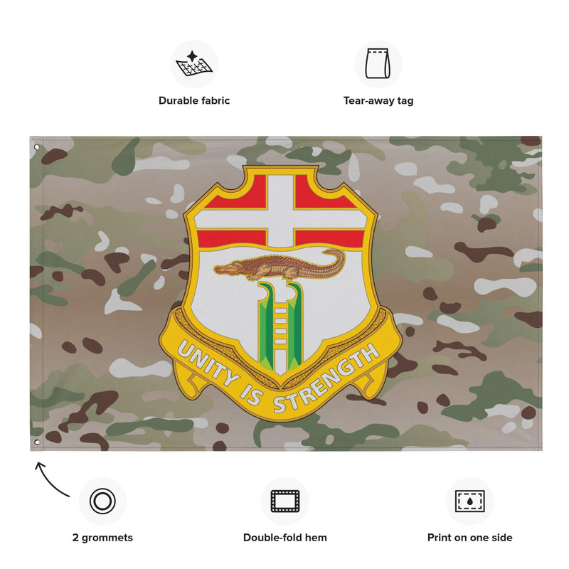 U.S. Army 6th Infantry Regiment Multicam Flag