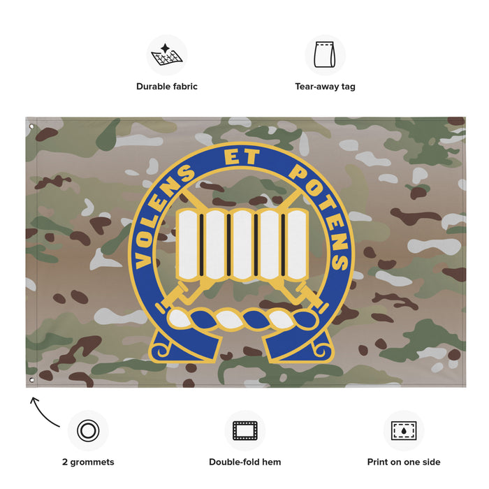 U.S. Army 7th Infantry Regiment Multicam Flag Tactically Acquired   