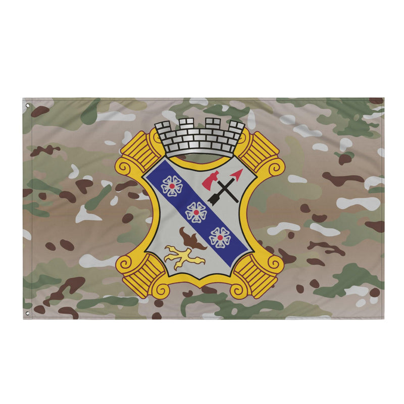 U.S. Army 8th Infantry Regiment Multicam Flag