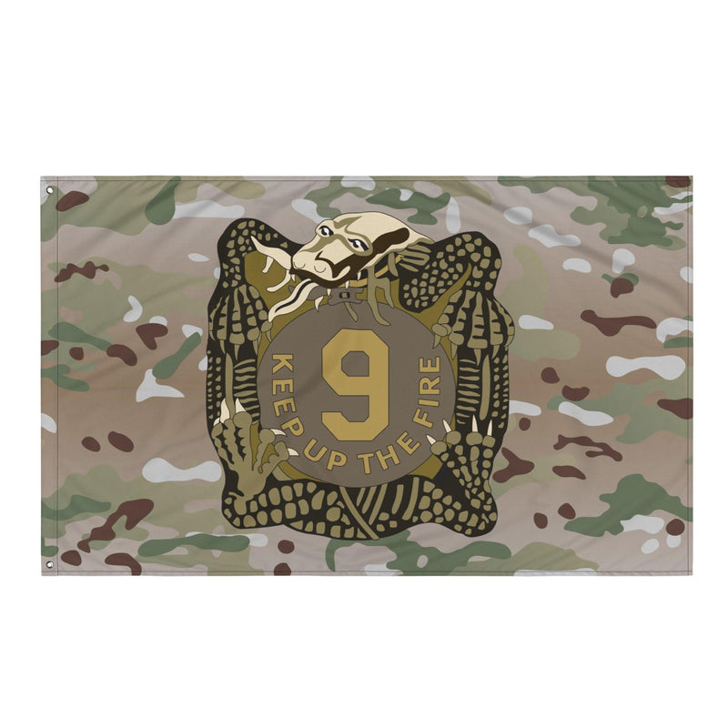 U.S. Army 9th Infantry Regiment Multicam Flag