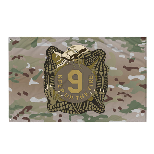 U.S. Army 9th Infantry Regiment Multicam Flag Tactically Acquired Default Title  