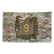 U.S. Army 9th Infantry Regiment Multicam Flag Tactically Acquired   