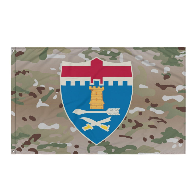 U.S. Army 11th Infantry Regiment Multicam Flag