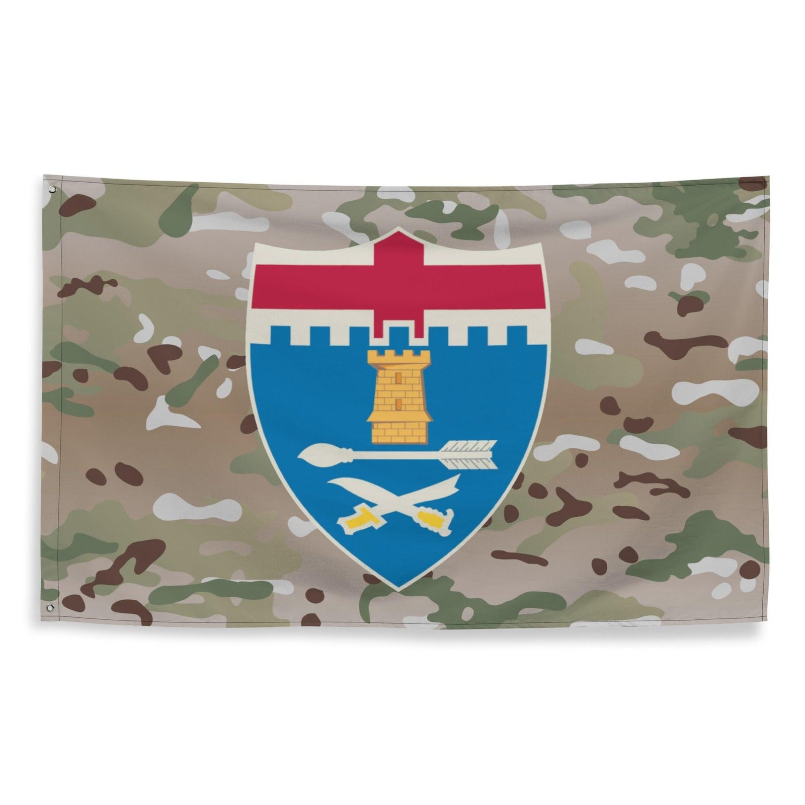U.S. Army 11th Infantry Regiment Multicam Flag Tactically Acquired   