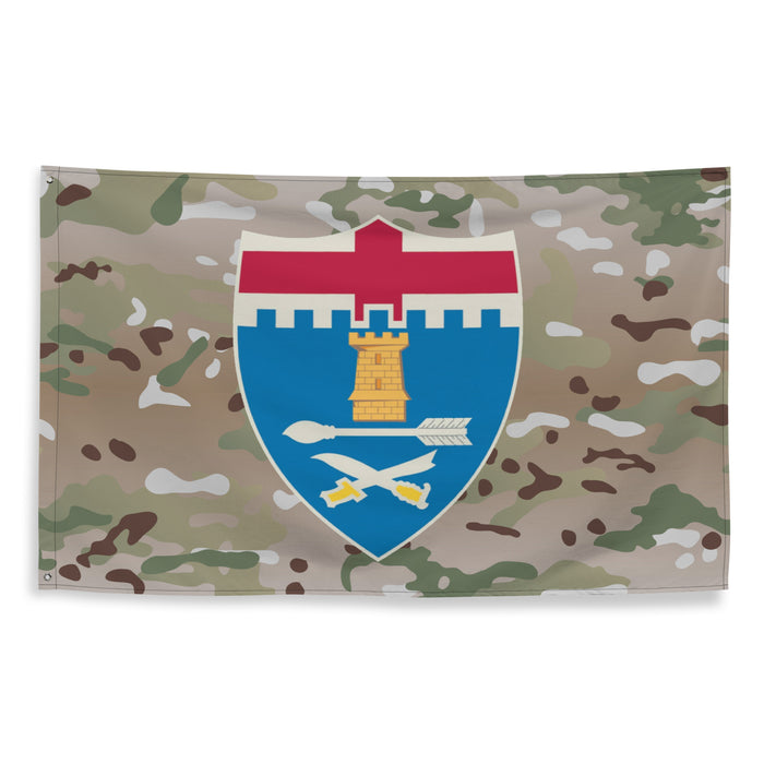 U.S. Army 11th Infantry Regiment Multicam Flag Tactically Acquired   