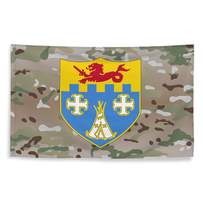 U.S. Army 12th Infantry Regiment Multicam Flag Tactically Acquired   