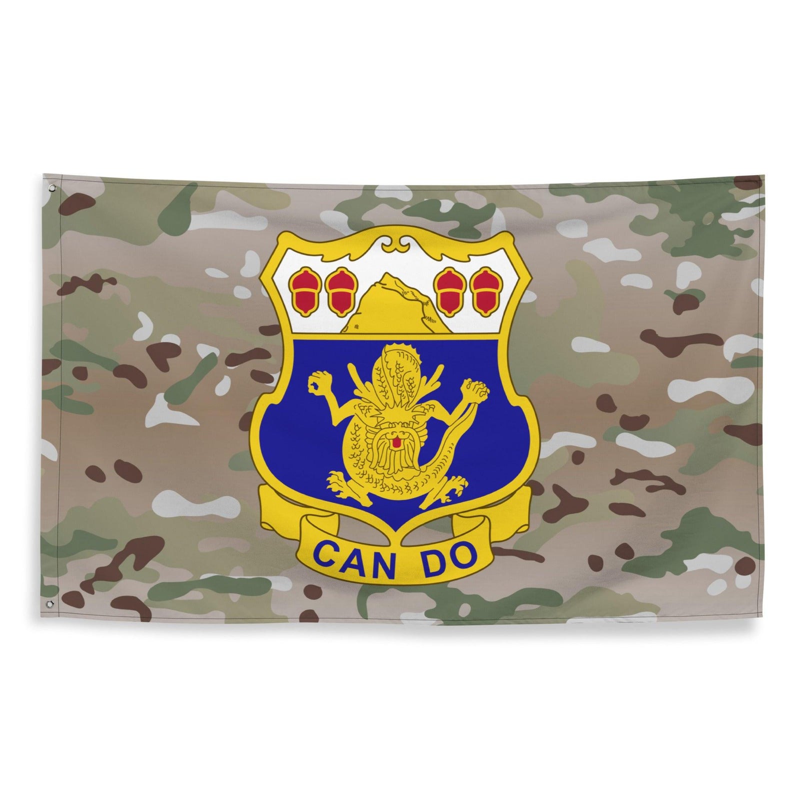 U.S. Army 15th Infantry Regiment Multicam Flag Tactically Acquired   
