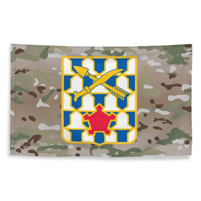 U.S. Army 16th Infantry Regiment Multicam Flag Tactically Acquired   