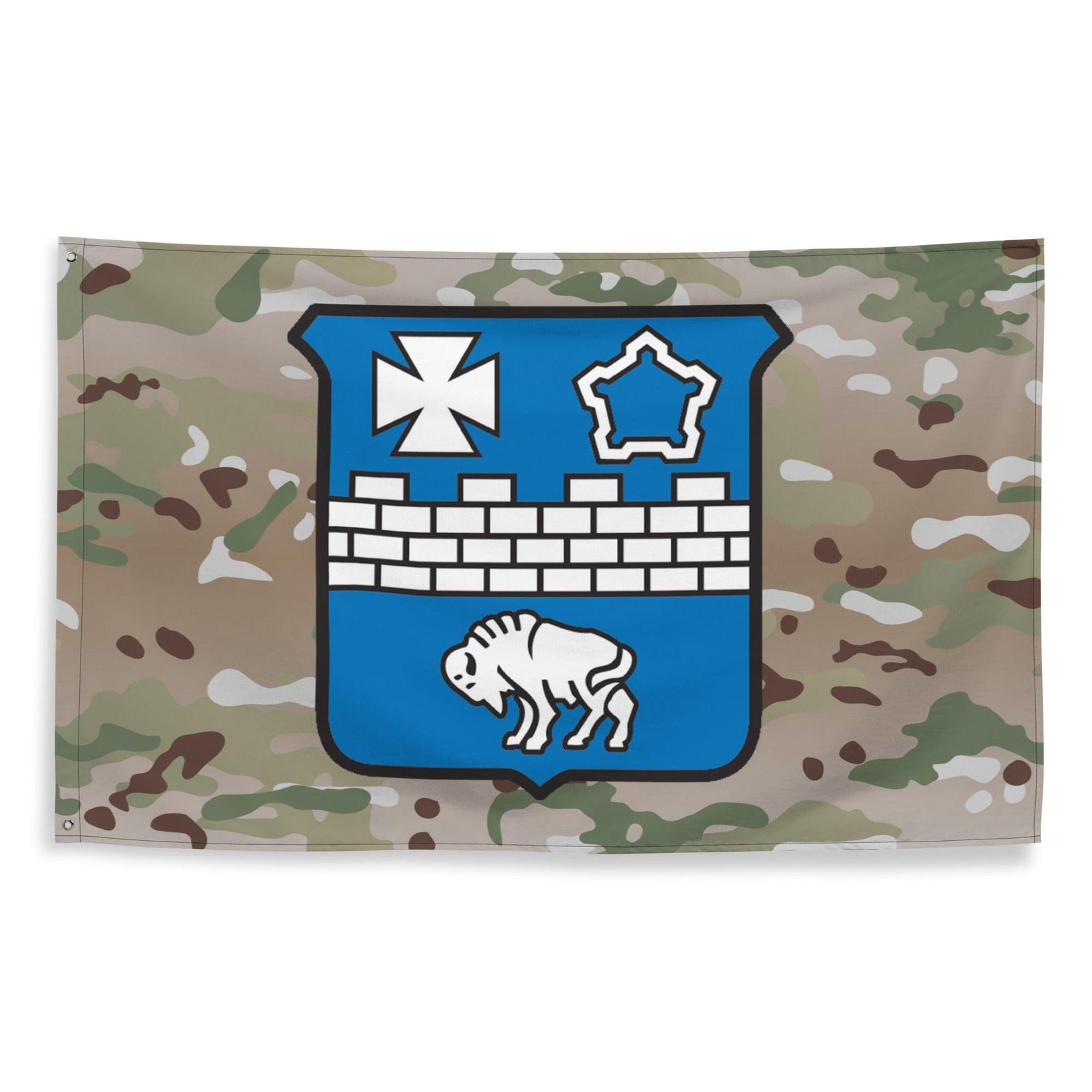 U.S. Army 17th Infantry Regiment Multicam Flag Tactically Acquired   