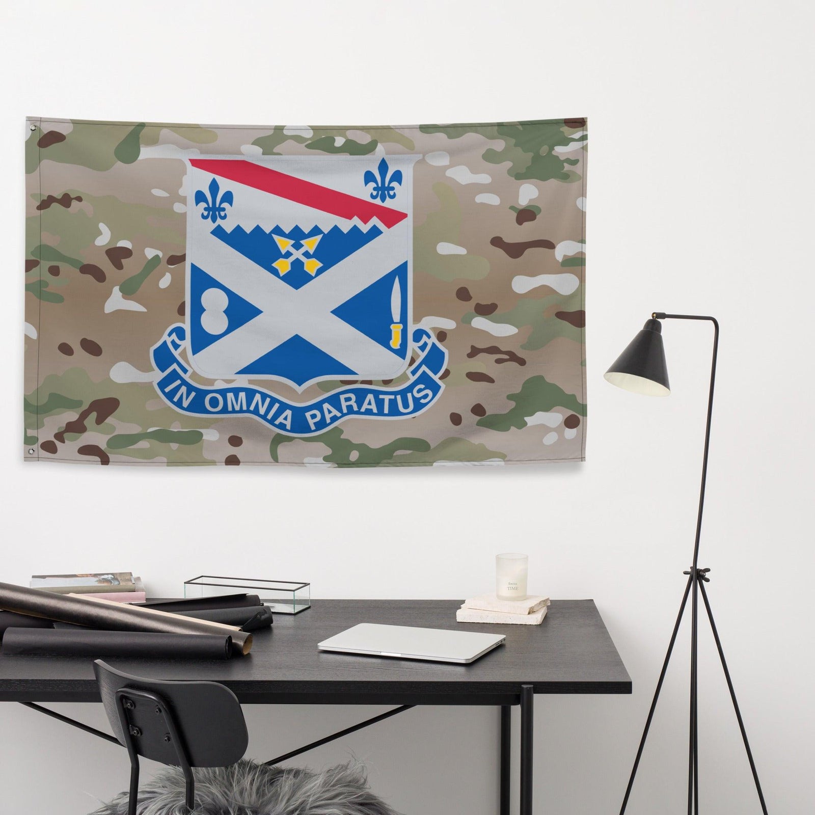 U.S. Army 18th Infantry Regiment Multicam Flag Tactically Acquired   