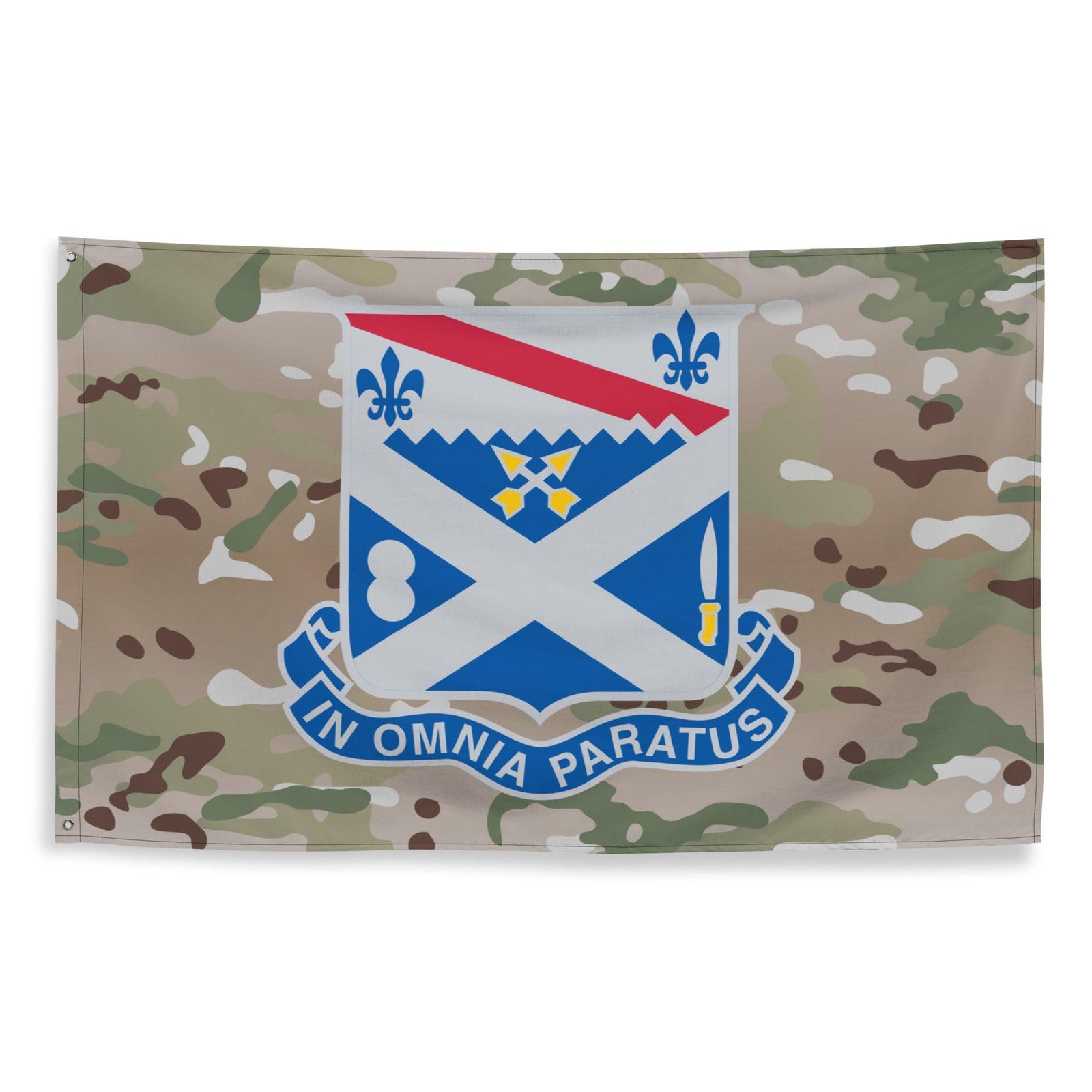 U.S. Army 18th Infantry Regiment Multicam Flag Tactically Acquired   
