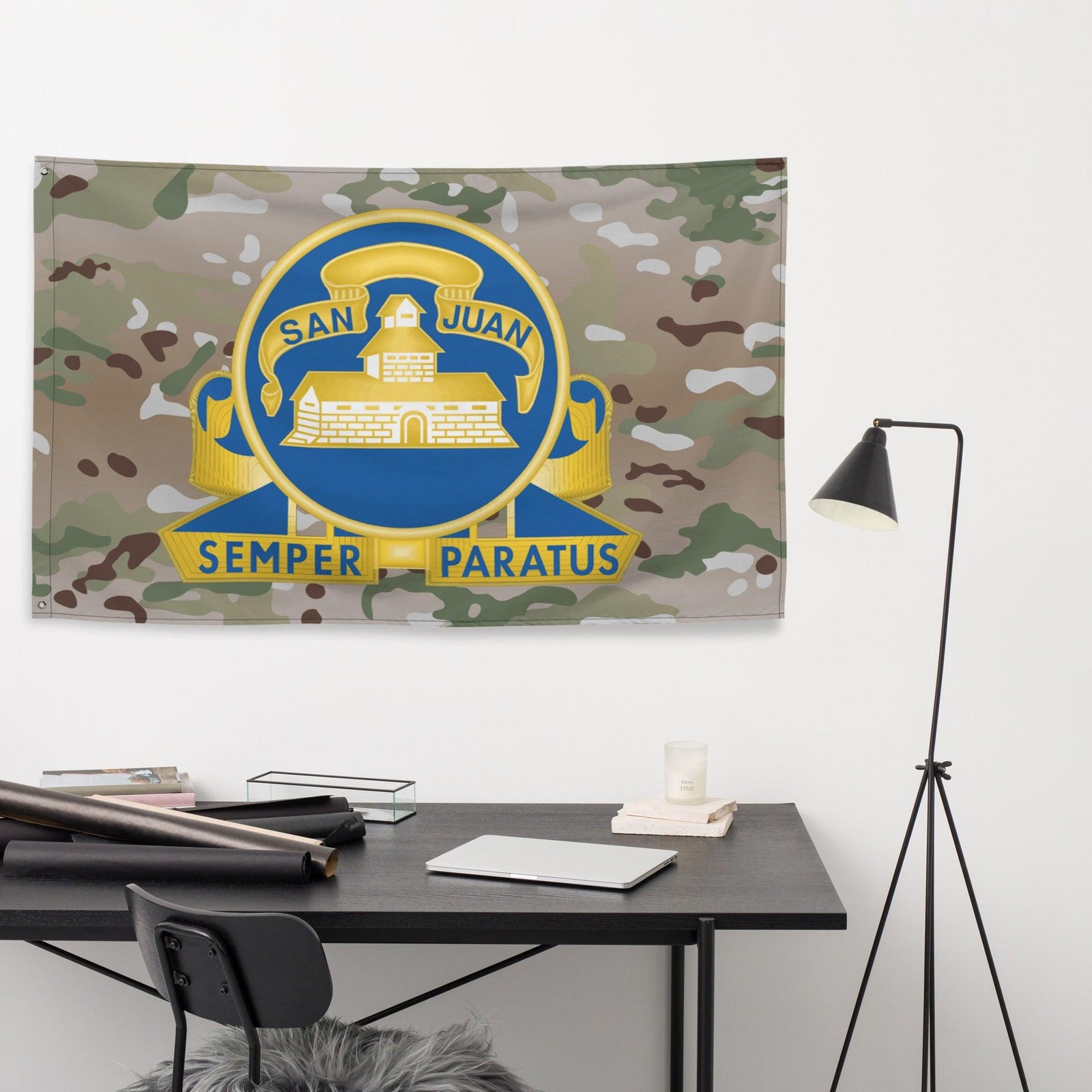 U.S. Army 24th Infantry Regiment Multicam Flag Tactically Acquired   