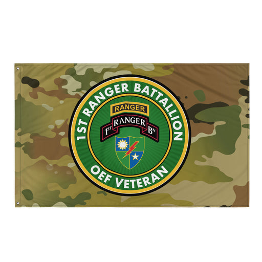 1st Ranger Battalion OEF Veteran Multicam Flag Tactically Acquired Default Title  