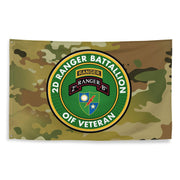 2d Ranger Battalion OIF Veteran Multicam Flag Tactically Acquired   