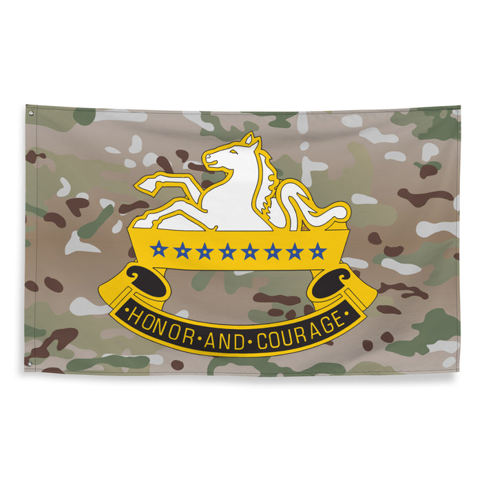 U.S. Army 8th Cavalry Regiment Multicam Flag Tactically Acquired   