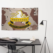 8th Cavalry Regiment Chocolate-Chip Camo Flag Tactically Acquired   