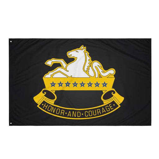 8th Cavalry Regiment Emblem Black Flag Tactically Acquired Default Title  