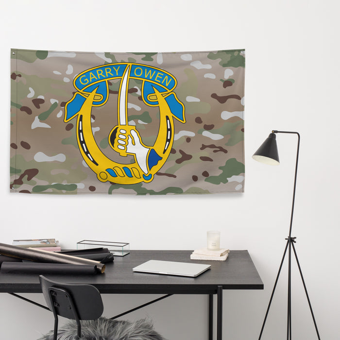 7th Cavalry Regiment Multicam Flag Tactically Acquired   