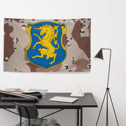6th Cavalry Regiment Chocolate-Chip Camo Flag Tactically Acquired   