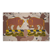 U.S. Army 10th Cavalry Regiment Chocolate-Chip Camo Flag Tactically Acquired Default Title  