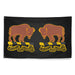 U.S. Army 10th Cavalry Regiment Black Wall Flag Tactically Acquired   