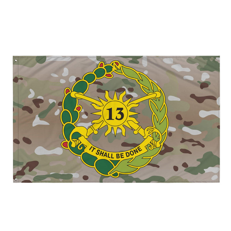 13th Cavalry Regiment Multicam Flag