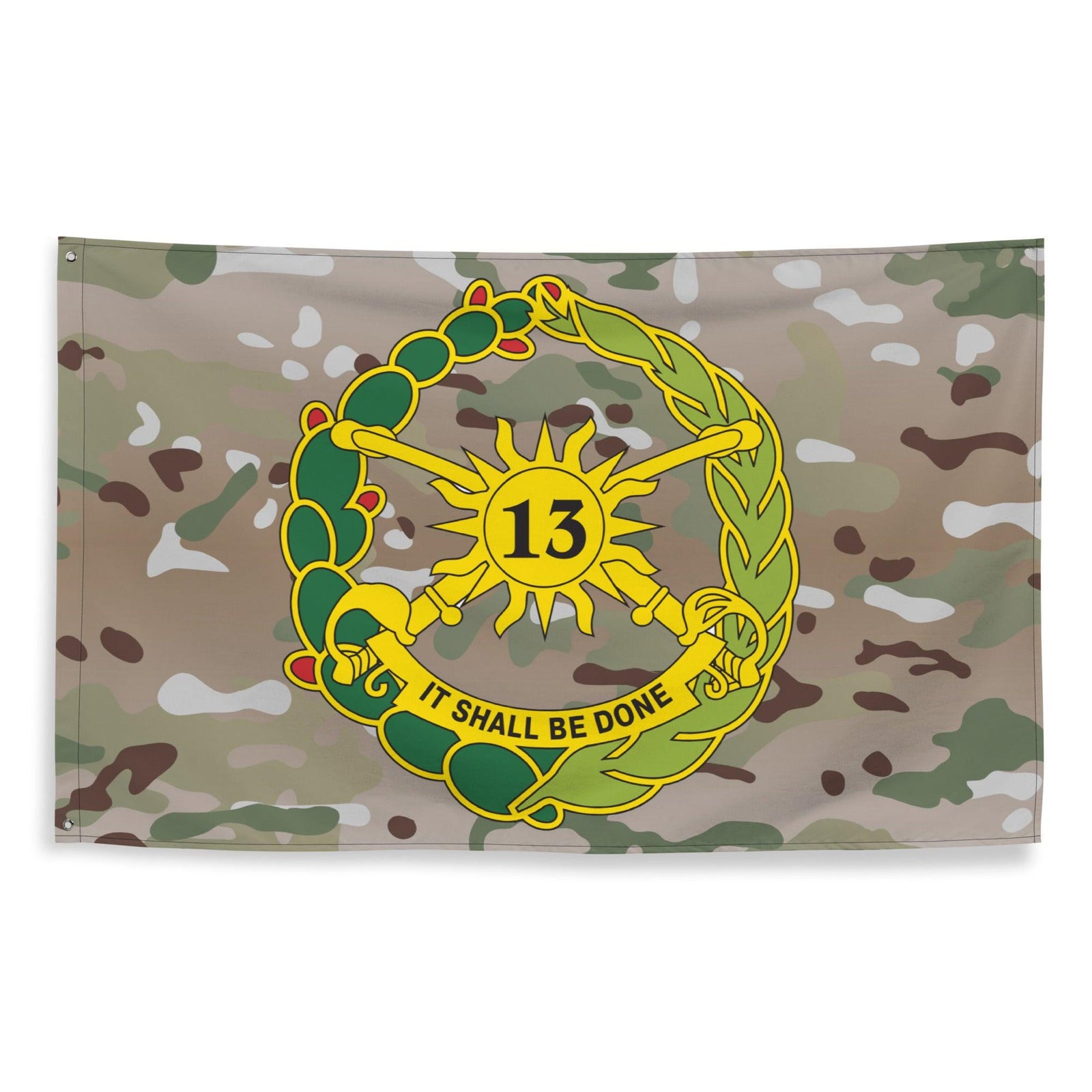 13th Cavalry Regiment Multicam Flag Tactically Acquired   