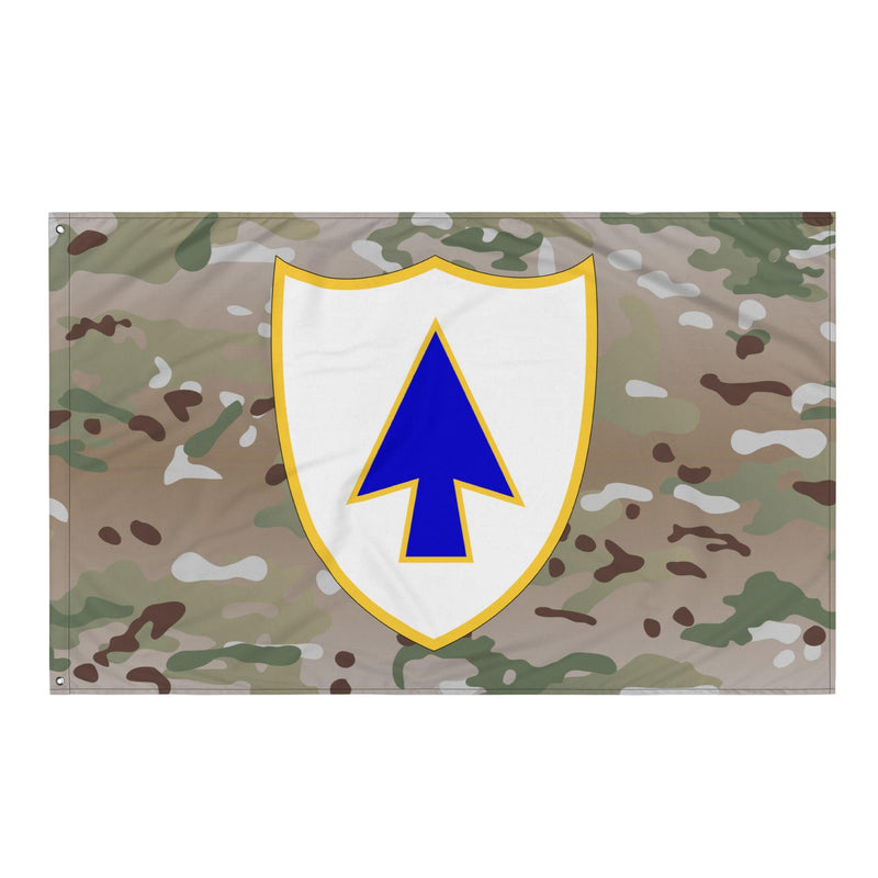 U.S. Army 26th Infantry Regiment Multicam Flag