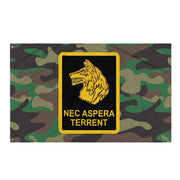 U.S. Army 27th Infantry 'Wolfhounds' BDU Jungle Camo Flag Tactically Acquired Default Title  