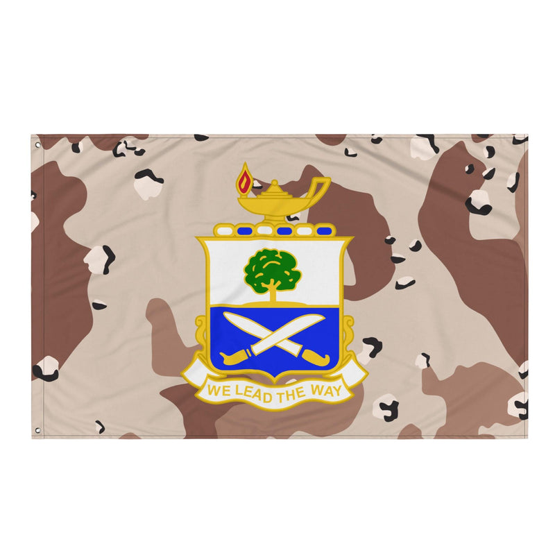 U.S. Army 29th Infantry Regiment Chocolate-Chip Camo Flag