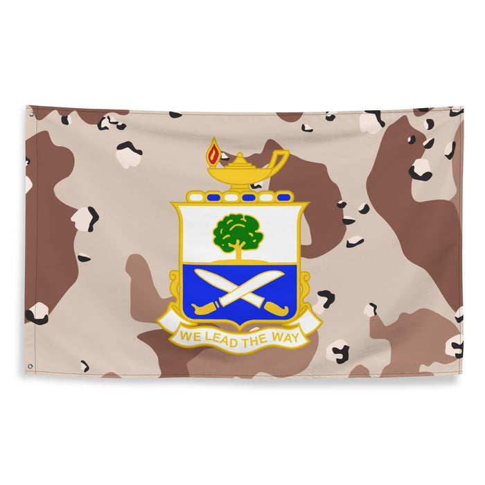 U.S. Army 29th Infantry Regiment Chocolate-Chip Camo Flag Tactically Acquired   