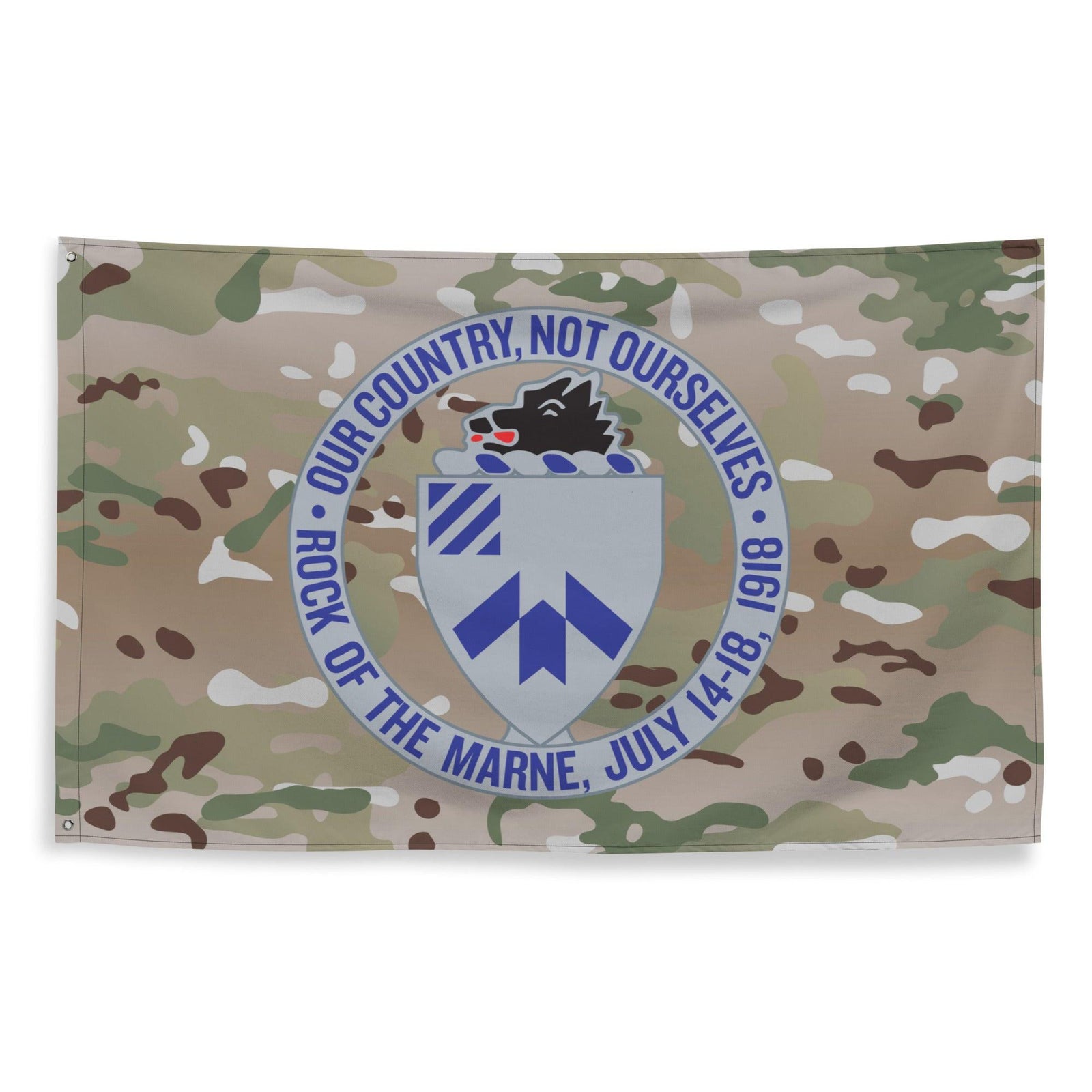 U.S. Army 30th Infantry Regiment Multicam Flag Tactically Acquired   