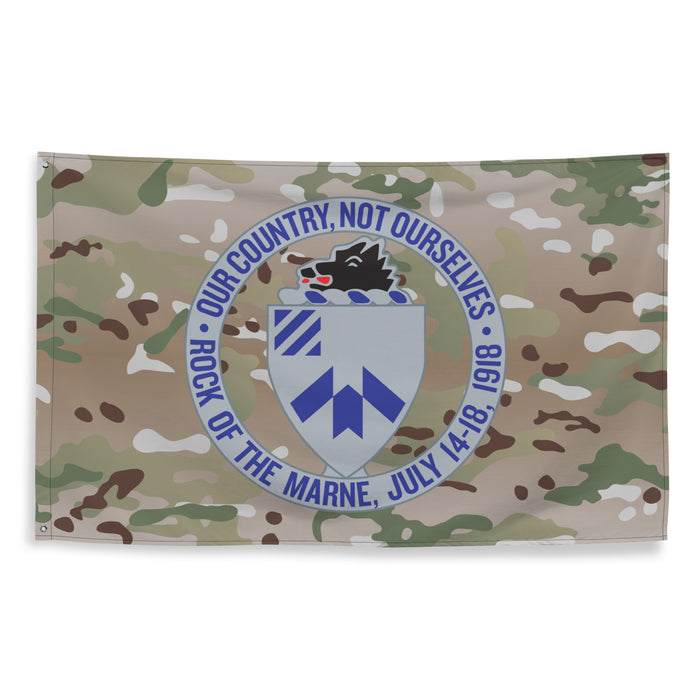U.S. Army 30th Infantry Regiment Multicam Flag Tactically Acquired   