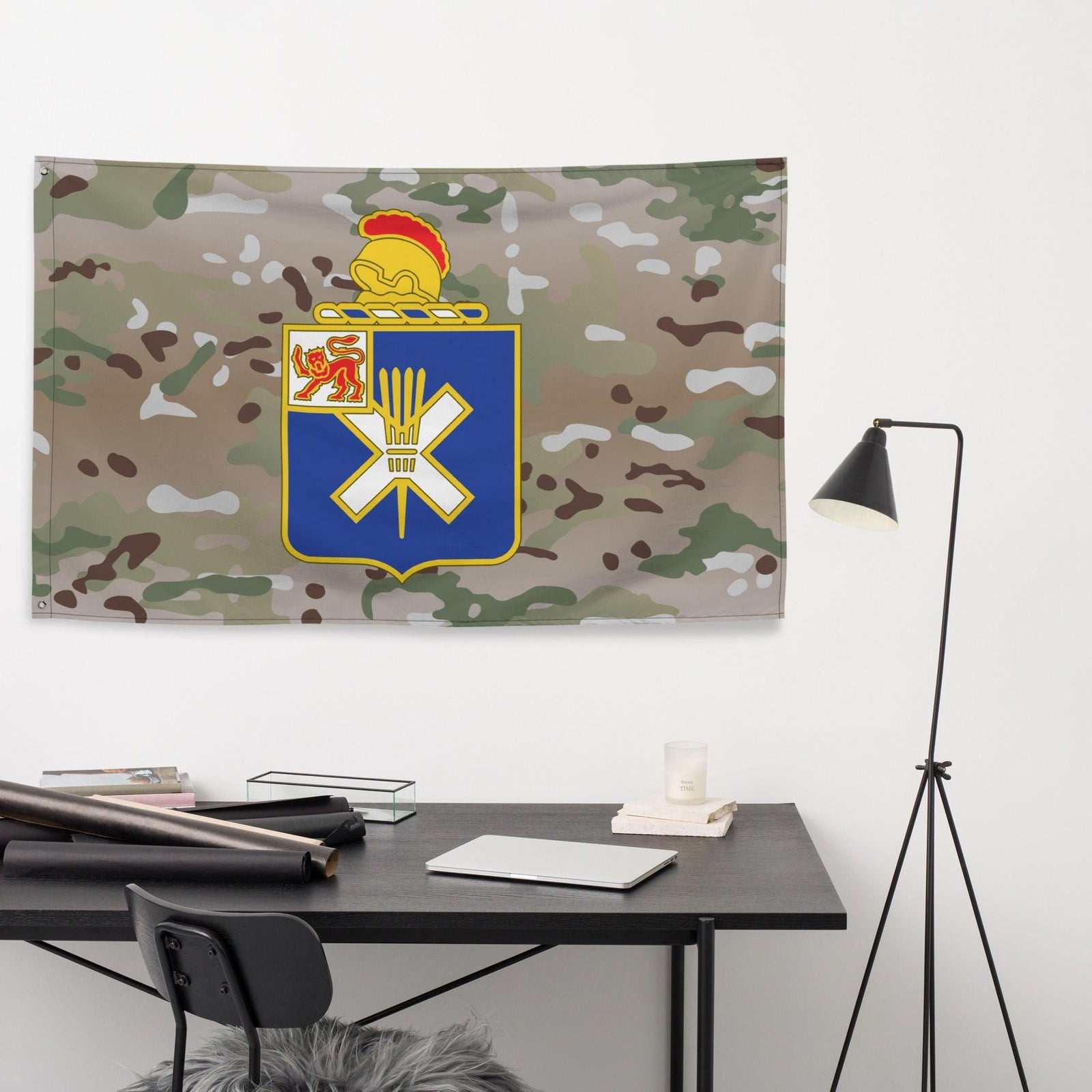 U.S. Army 32nd Infantry Regiment Multicam Flag Tactically Acquired   