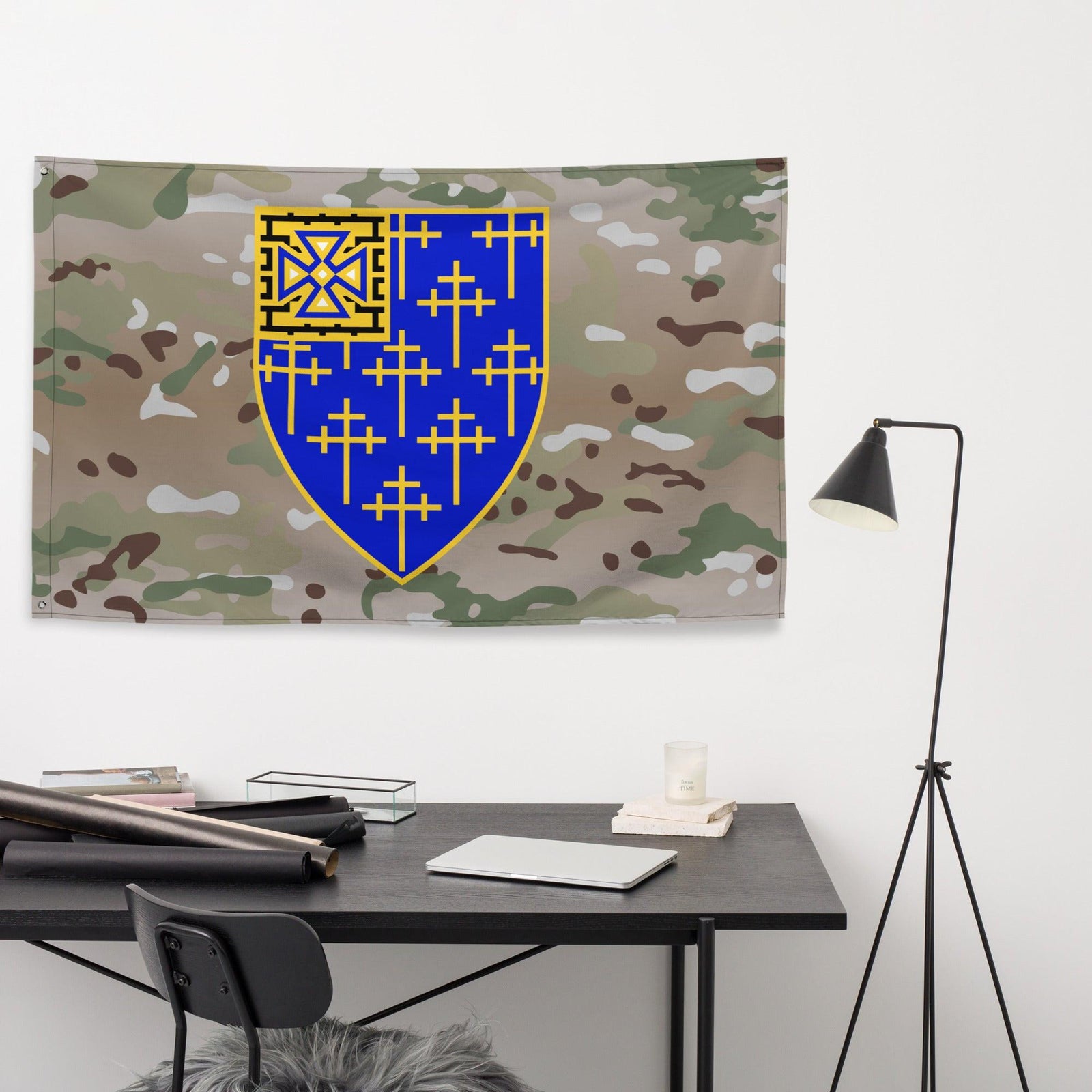U.S. Army 34th Infantry Regiment Multicam Flag Tactically Acquired   