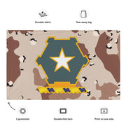 U.S. Army 36th Infantry Regiment Chocolate-Chip Camo Flag Tactically Acquired   
