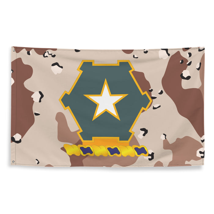 U.S. Army 36th Infantry Regiment Chocolate-Chip Camo Flag Tactically Acquired   