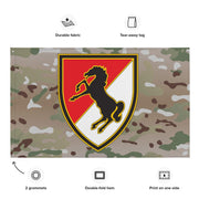 11th Armored Cavalry Regiment (11th ACR) Multicam Flag Tactically Acquired   