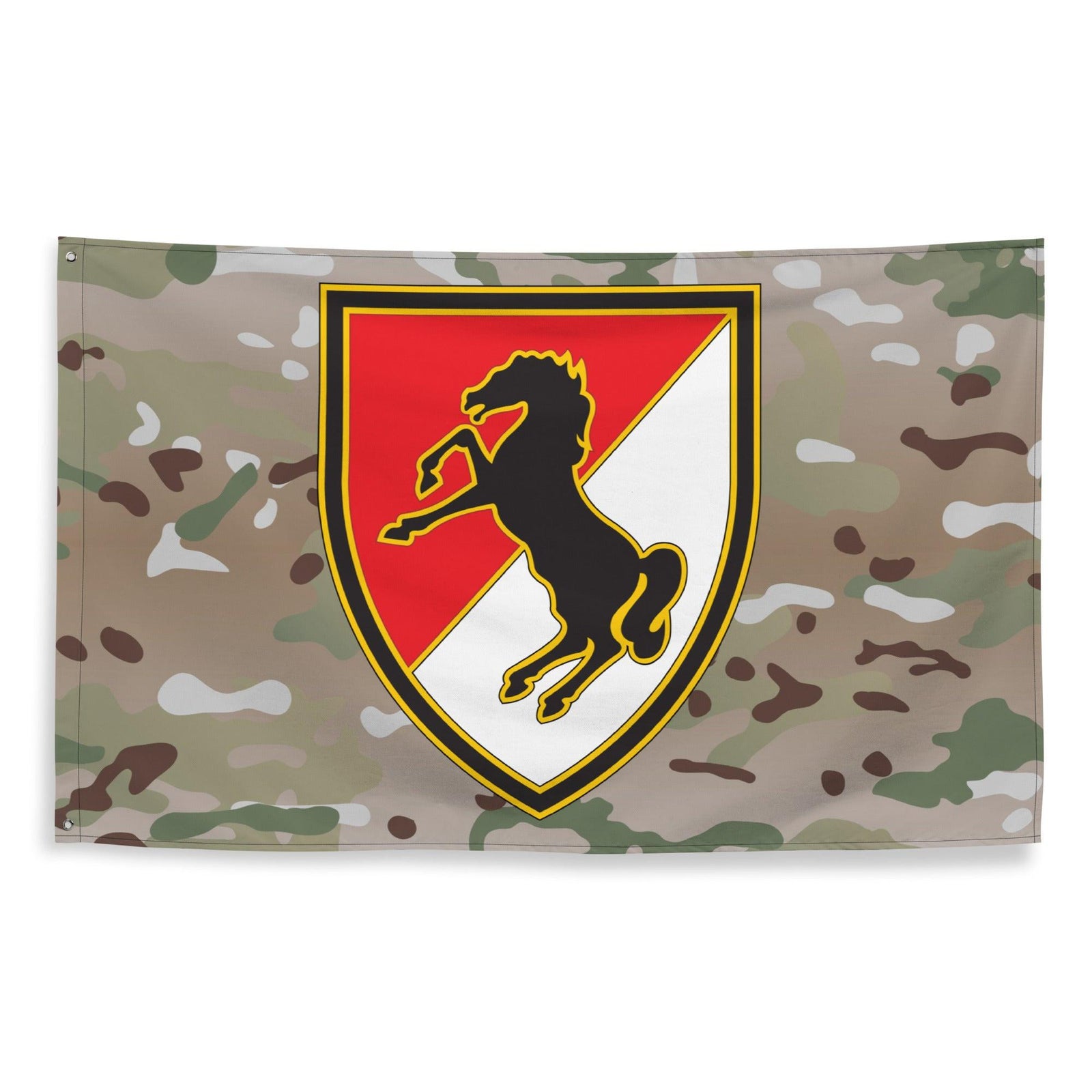 11th Armored Cavalry Regiment (11th ACR) Multicam Flag Tactically Acquired   