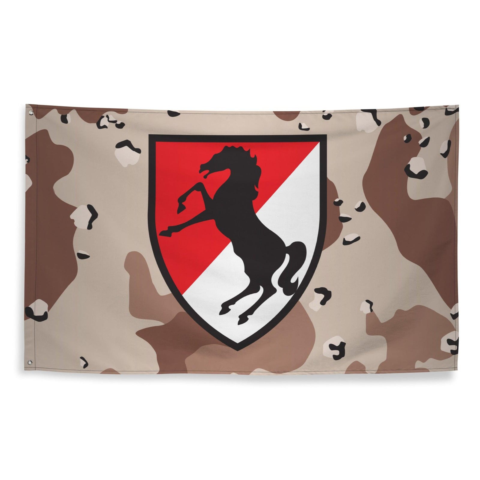 U.S. Army 11th ACR SSI Emblem Chocolate-Chip Camo Flag Tactically Acquired   