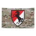 U.S. Army 11th ACR SSI Emblem Multicam Flag Tactically Acquired   