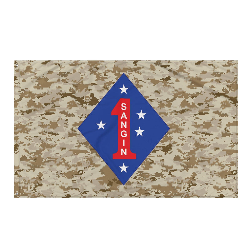 1st Marine Division Battle of Sangin MARPAT OEF Flag