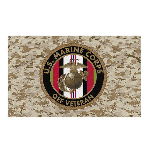 U.S. Marine Corps Operation Enduring Freedom OEF Veteran MARPAT Flag Tactically Acquired Default Title  