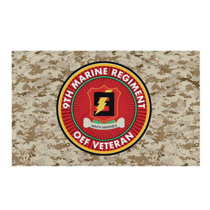 9th Marine Regiment Enduring Freedom OEF Veteran MARPAT Flag