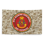 8th Marine Regiment Enduring Freedom OEF Veteran MARPAT Flag Tactically Acquired   