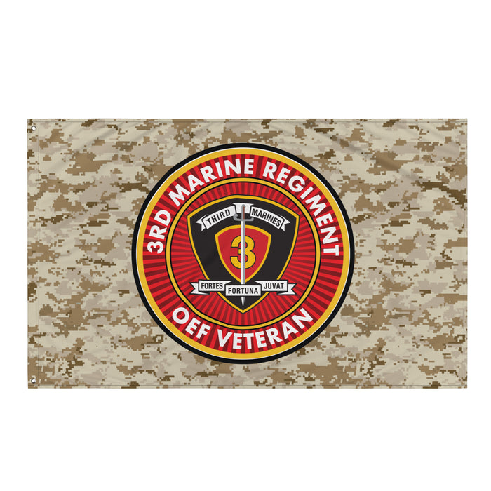 3rd Marine Regiment Enduring Freedom OEF Veteran MARPAT Flag Tactically Acquired Default Title  