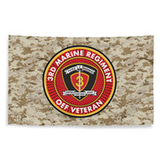 3rd Marine Regiment Enduring Freedom OEF Veteran MARPAT Flag Tactically Acquired   